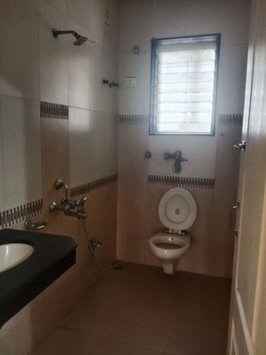 Bathroom in 2 BHK Apartment at Raj Residency Kharghar, Kharghar Sector 19 – for Rent