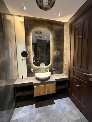 Living Room in 3 BHK Builder Floor at Kalkaji – for Rent