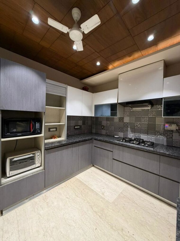 Kitchen, kalkaji 3 Bedroom 1800 Sq.Ft. Builder Floor In Kalkaji Delhi 10315197