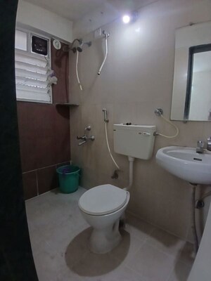 Bathroom in 1 BHK Apartment at Oakwood County Apartment, Dhayari – for Sale