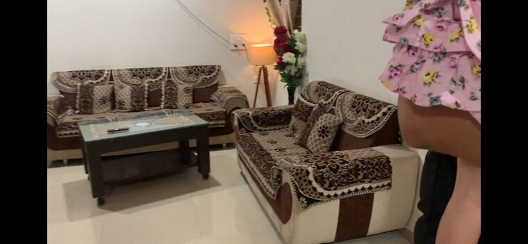 Living Room, randesan 3 Bedroom 1819 Sq.Ft. Apartment In Randesan Gandhinagar 10315289