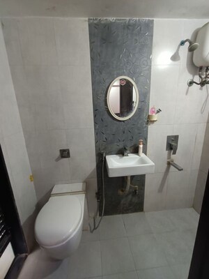 Bathroom in 2 BHK Apartment at Bks Galaxy Nebula, Kharghar – for Rent