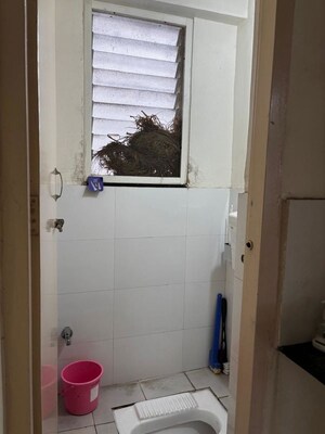 Bathroom in 1 BHK Apartment at Harshad Harmony, Dhayari – for Sale