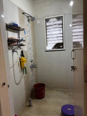 Bathroom in 1 BHK Apartment at Harshad Harmony, Dhayari – for Sale