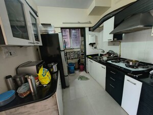 Kitchen in 3 BHK Apartment at Adhiraj Cypress, Kharghar – for Rent