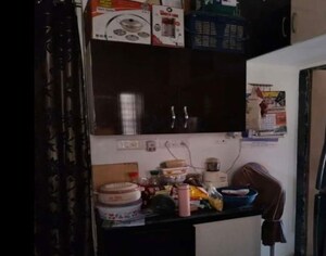 Kitchen in 1 BHK Apartment at Sargasan – for Rent