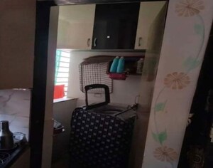 Kitchen in 1 BHK Apartment at Sargasan – for Rent