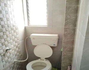 Bathroom in 1 BHK Apartment at Sargasan – for Rent