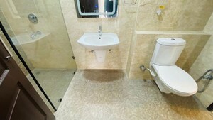 Bathroom in 3 BHK Builder Floor at Omaxe New Chandigarh, North Mullanpur – for Sale