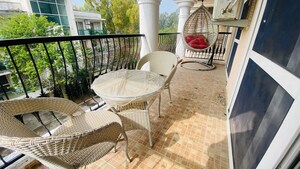 Balcony in 3 BHK Builder Floor at Omaxe New Chandigarh, North Mullanpur – for Sale