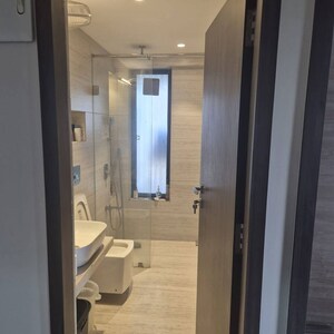 Building Lobby in 2 BHK Apartment at Juhu Breeze CHS, Santacruz West – for Rent