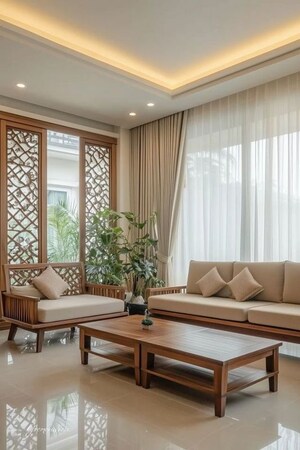 Living Room in 4 BHK Villa at Jigani – for Sale