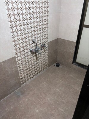 Bathroom in 2 BHK Apartment at Neelkanth Girija, Vartak Nagar – for Rent