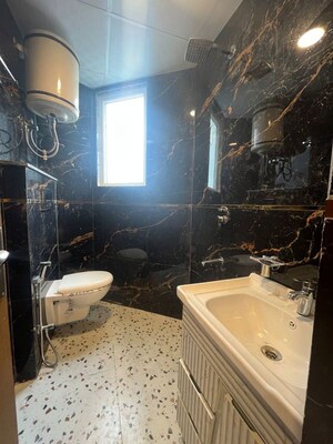 Bathroom in 3 BHK Builder Floor at Chattarpur – for Sale