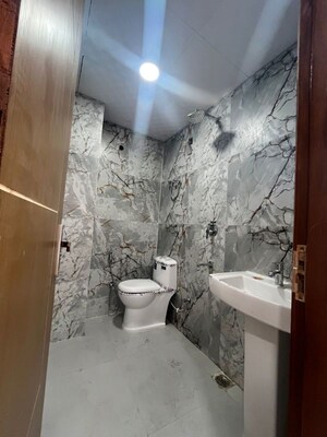 Bathroom in 3 BHK Builder Floor at Chattarpur – for Sale