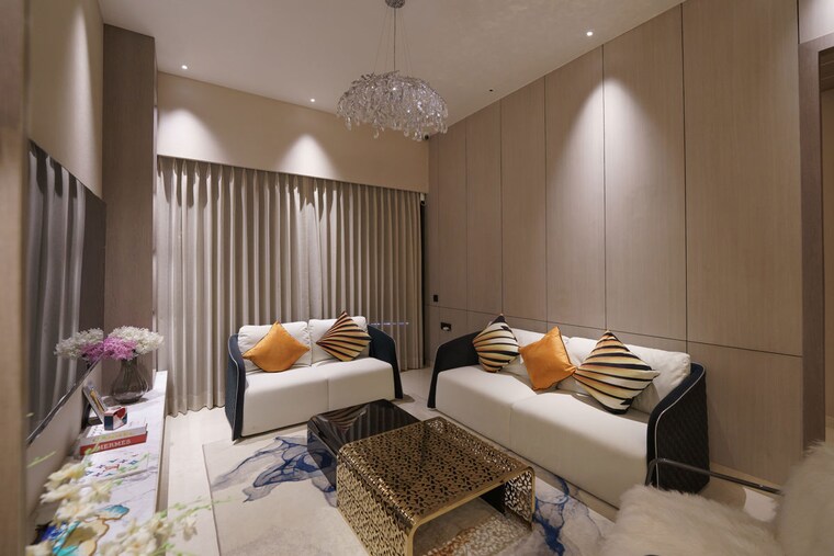 Living Room, tulip-crimson 4 Bedroom 3090 Sq.Ft. Apartment In Sector 70 Gurgaon 10314864