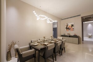 Dining area in 4 BHK Apartment at Tulip Crimson, Sector 70 – for Sale
