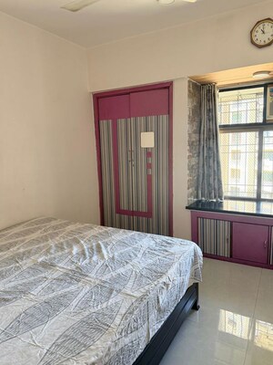 Bedroom in 2 BHK Apartment at Harmony Horizons, Ghodbunder Road – for Rent