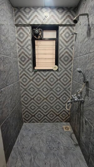 Bathroom in 1 BHK Apartment at Ujwal Paradise, Dhayari – for Sale