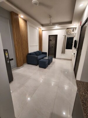 Living Room in 1 BHK Builder Floor at Sushant Lok Iii – for Rent