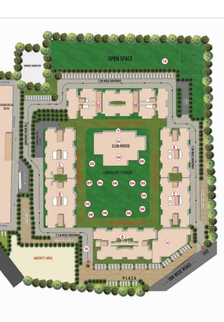 Master Plan, tathawade 3 Bedroom 979 Sq.Ft. Apartment In Tathawade Pune 10316044