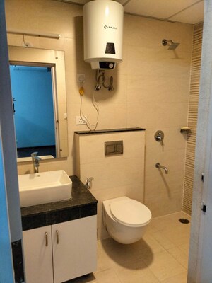 Bathroom in 2 BHK Apartment at Supertech Hues, Sector 68 – for Rent