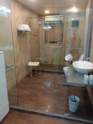 Bathroom in 4 BHK Apartment at K Raheja Raheja Classique, Andheri West – for Rent
