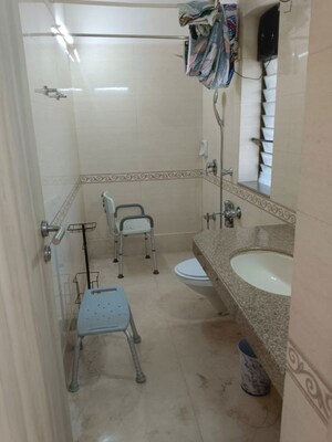 Bathroom in 4 BHK Apartment at K Raheja Raheja Classique, Andheri West – for Rent