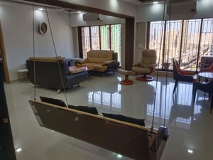 Living Room in 4 BHK Apartment at K Raheja Raheja Classique, Andheri West – for Rent