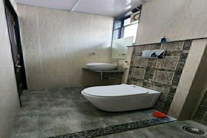 Bathroom in 2 BHK Apartment at Palladium Homes, Dhanori – for Rent