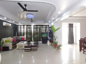 Living Room in 3.5 BHK Apartment at Gaur Valerio, Indrapuram – for Sale