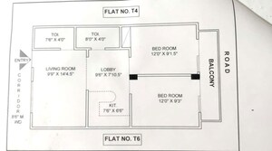 2 BHK Apartment – Map Location View at Kankhal - for Sale