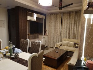 Living Room in 3 BHK Builder Floor at Sector 7 – for Rent