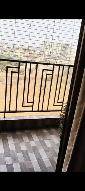 Balcony in 1 BHK Apartment at Regency Anantam Phase 2, Dombivli East – for Rent