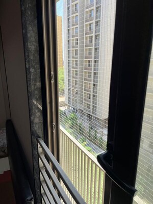 Balcony in 2 BHK Apartment at Saanvi Nirman Stellar, South Bopal – for Rent