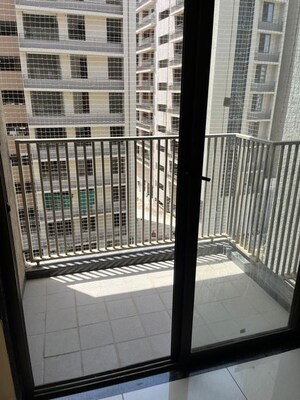 Balcony in 2 BHK Apartment at Saanvi Nirman Stellar, South Bopal – for Rent