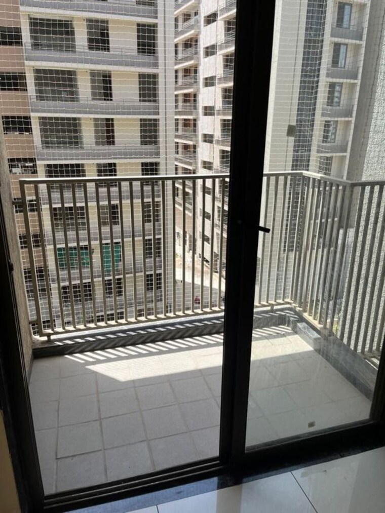 Balcony, saanvi-nirman-stellar 2 Bedroom 1250 Sq.Ft. Apartment In South Bopal Ahmedabad 10314593