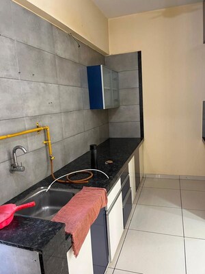 Kitchen in 2 BHK Apartment at Saanvi Nirman Stellar, South Bopal – for Rent
