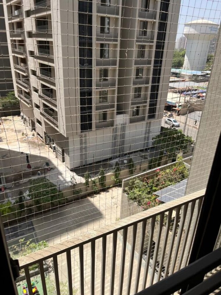 Balcony, saanvi-nirman-stellar 2 Bedroom 1250 Sq.Ft. Apartment In South Bopal Ahmedabad 10314593