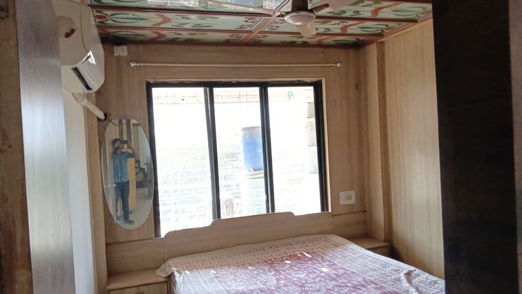 Bedroom, hari-om-heritage 2.5 Bedroom 1300 Sq.Ft. Apartment In Kharghar Navi Mumbai 10316443