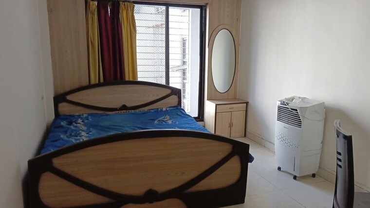 Bedroom, hari-om-heritage 2.5 Bedroom 1300 Sq.Ft. Apartment In Kharghar Navi Mumbai 10316443