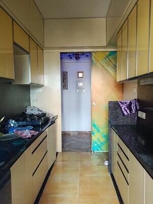 Kitchen in 2 BHK Apartment at Ashok Gardens, Sewri – for Rent