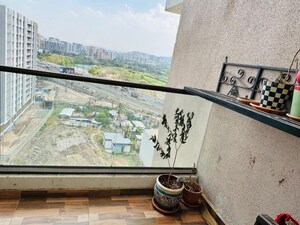 Balcony in 2 BHK Apartment at Ravet – for Rent