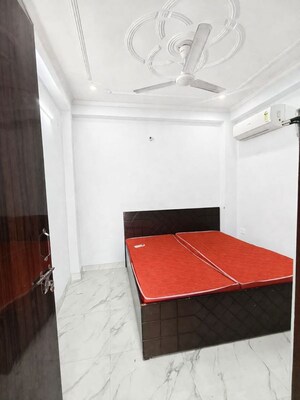 Bathroom in 1 BHK Builder Floor at Freedom Fighters Enclave – for Rent