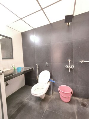 Bathroom in 3 BHK Villa at Mittal Upper Crest, Kondhwa – for Rent