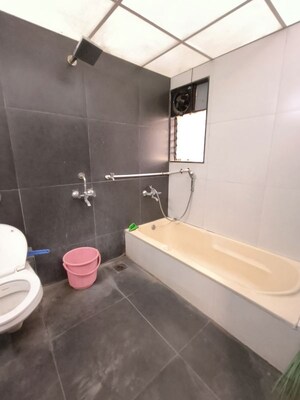 Bathroom in 3 BHK Villa at Mittal Upper Crest, Kondhwa – for Rent