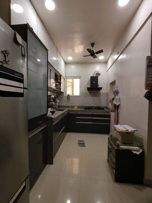 Kitchen in 3 BHK Villa at Mittal Upper Crest, Kondhwa – for Rent