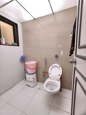 Bathroom in 3 BHK Villa at Mittal Upper Crest, Kondhwa – for Rent