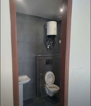 Bathroom in 2 BHK Apartment at Chattarpur – for Rent