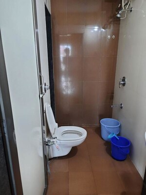 Bathroom in 2 BHK Apartment at GHP Aston, Kharghar – for Rent